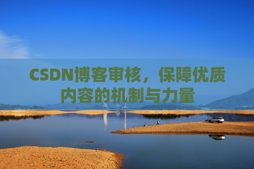 CSDN博客审核,保障优质内容的机制与力量